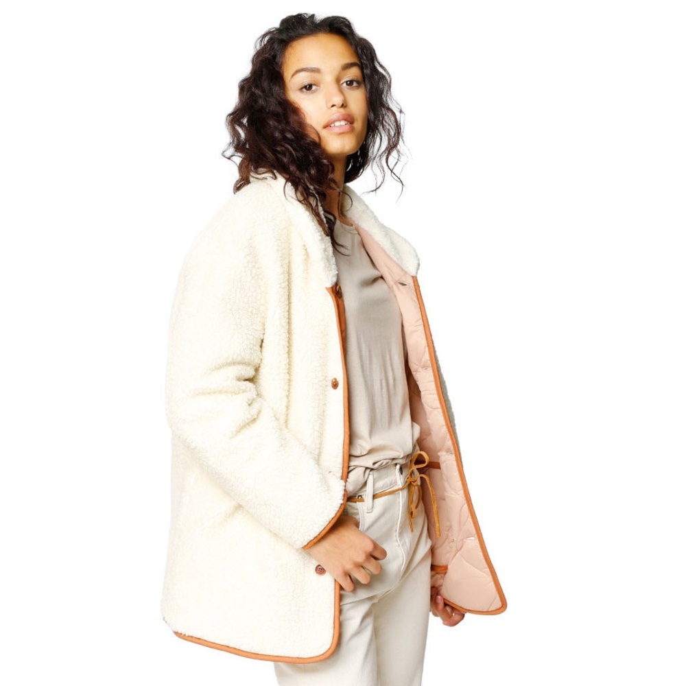 🌵FLASH SALE🌵NWT Levi’s Sherpa Reversible Coat - Picture 7 of 13